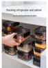 Transparent Food-Grade Refrigerator Storage Box for Fresh Produce and Lunches