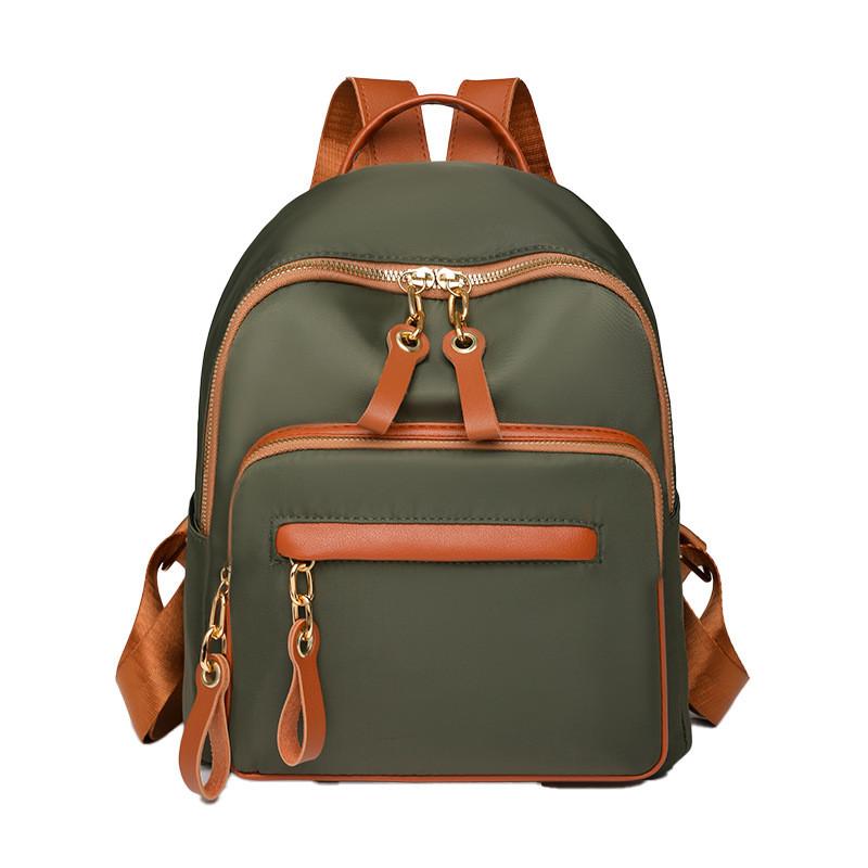 Ielgy Backpack Trendy Fashion Large Capacity Casual Simple Travel Ladies Backpack