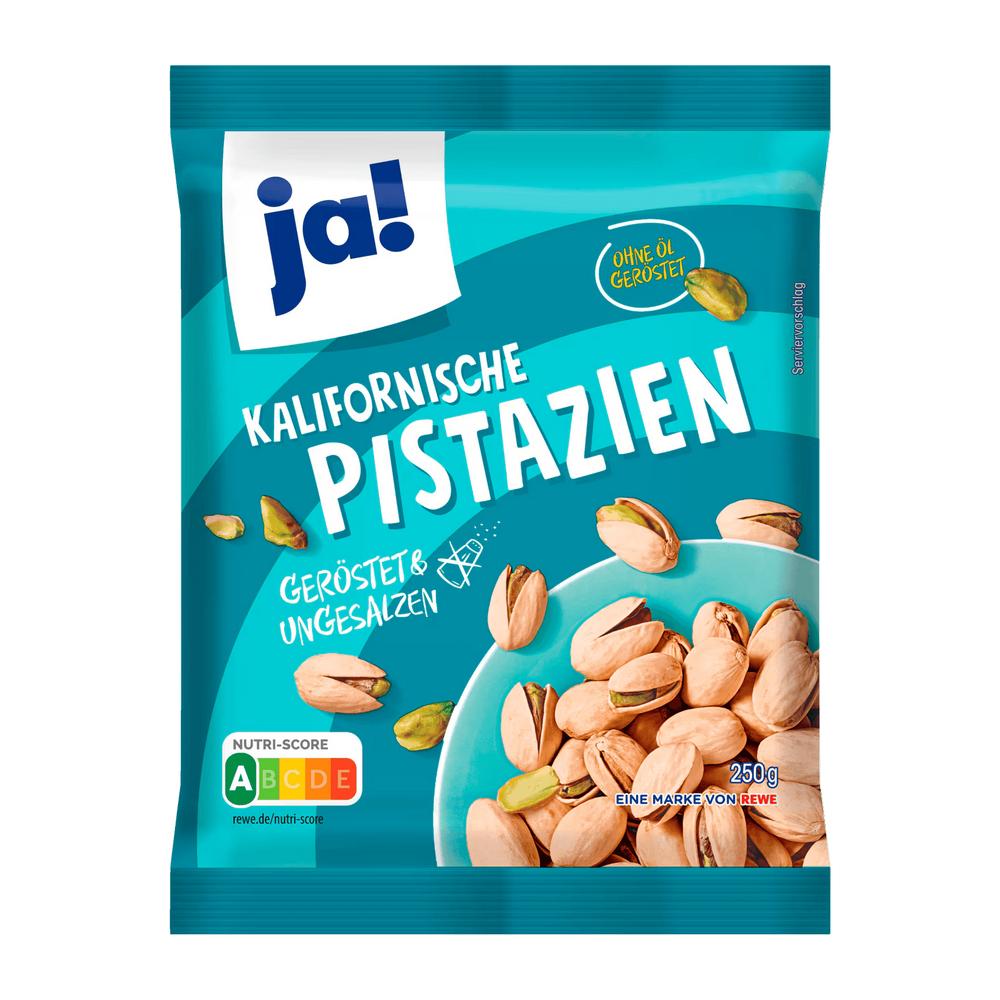 Rebe Ja! Roasted Unsalted Pistachios 250G