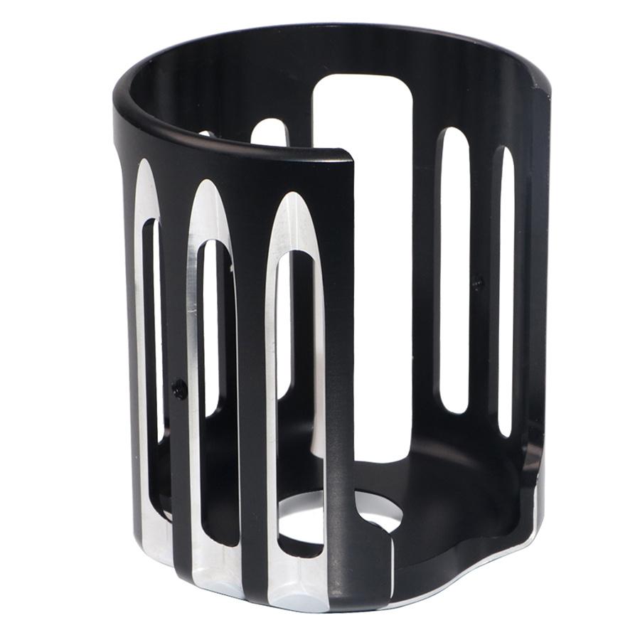 Black CNC Aluminum Alloy Motorcycle Oil Filter Cover Cap Trim
