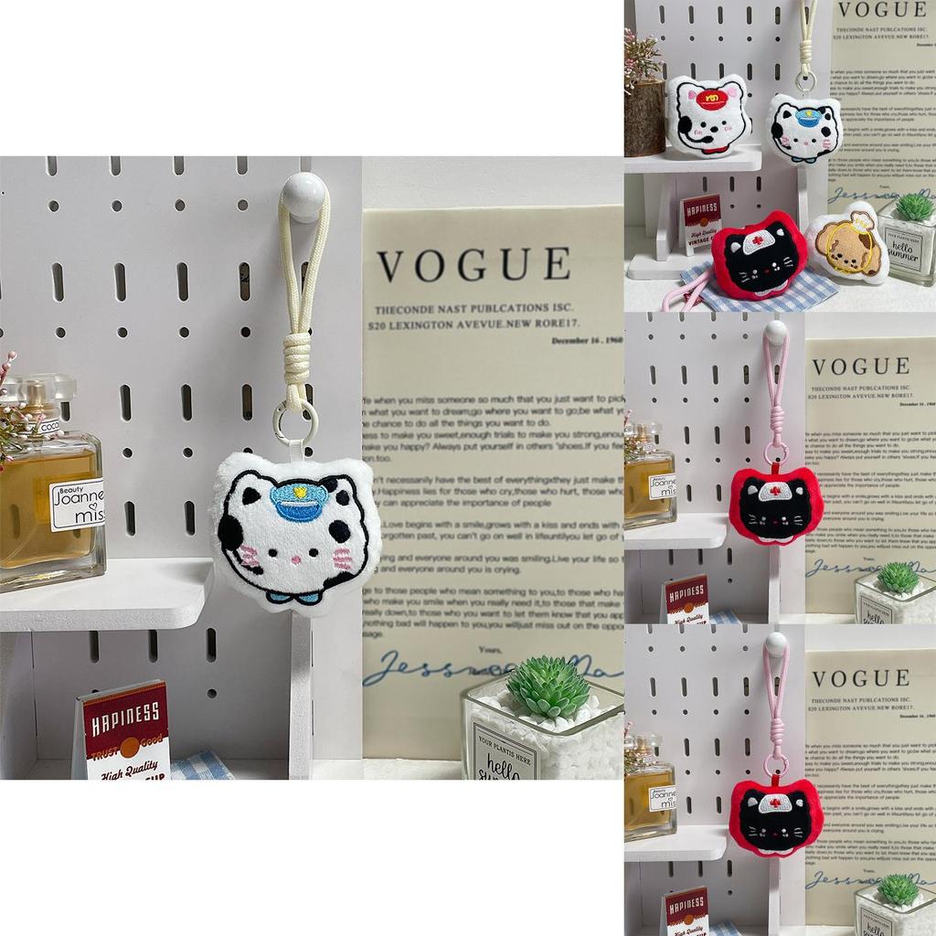 Plush Animal Bag Charm With Pp Cotton Filling For Kids And Collectors