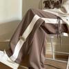 Spring/Summer Plus-Size 2-300 Jin Unisex High-Street Wide-Leg Sweatpants - Casual, Sports-Style, Straight Leg.