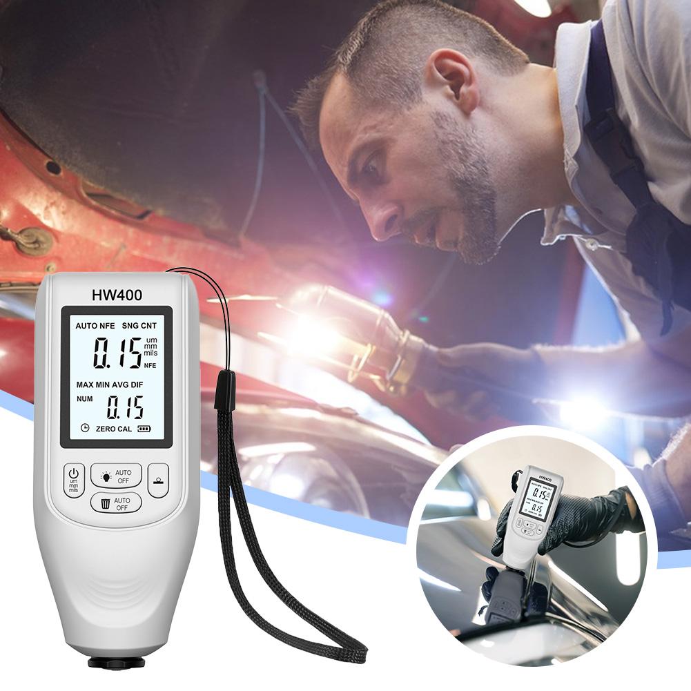 0-2000UM Digital Car Paint Thickness Gauge FE/NFE Paint Measuring Meter Automotive Paint Meter Auto Paint Thickness Measurement