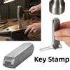Letter 1/16" Do Not Duplicate Key Stamp Steel 1/16 Inch Jewelry Stamping Kit Anti-slip Punch Tool Key Stamp