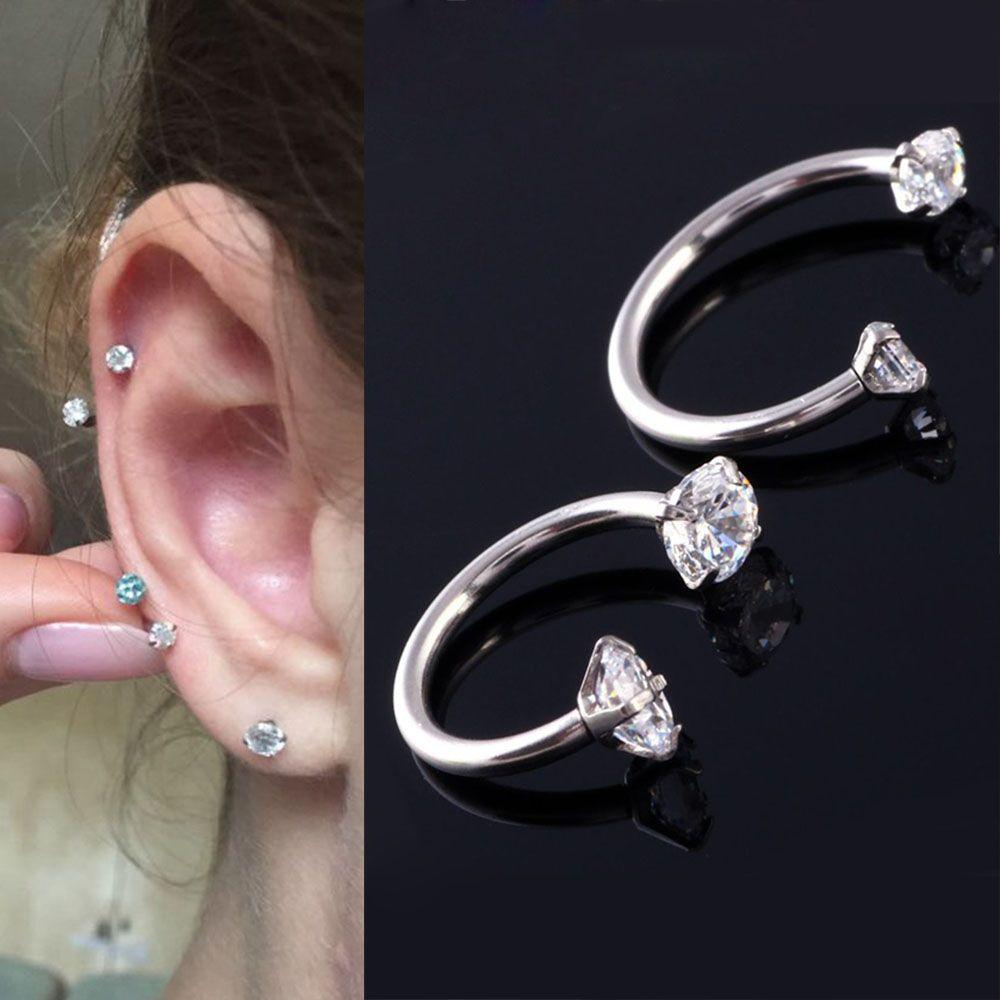 Popular Piercing Septo Nose Lip Ring Jewelry Helix Captive Hoop Eyebrow Ear Septum Cartilage