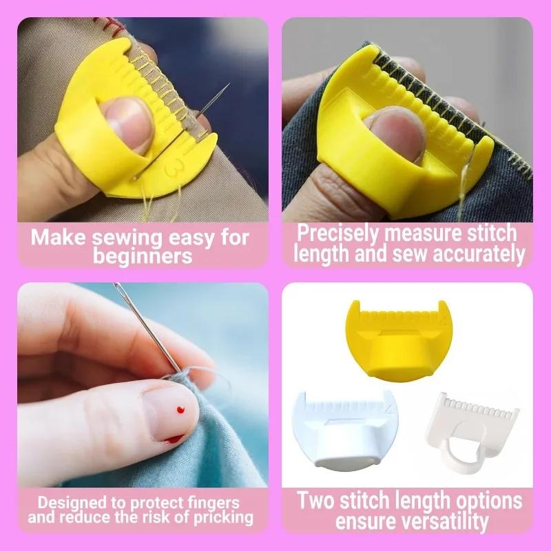 Sewing Aids Finger Protector Hand DIY Home Sewing Edge Lockstitch Sewing Stencil Accessories Practical Helpers SewingAccessories