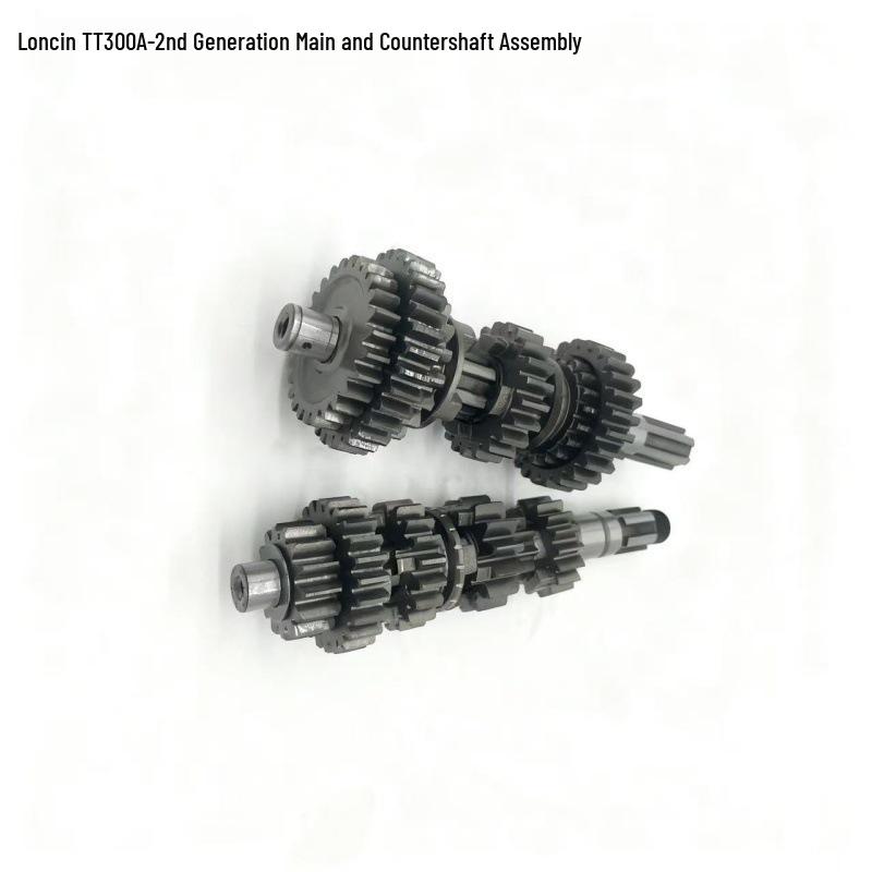 TT300A 2nd Gen Motorcycle Main & Countershaft Gear Assembly TT300A 2nd Gear