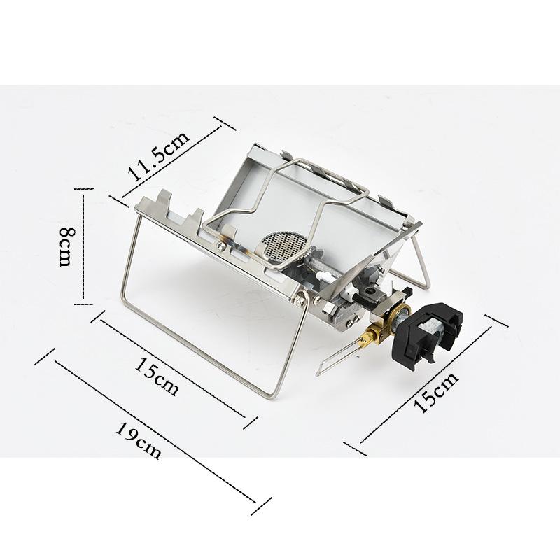 Portable Folding Camping Stove - Card Stove Cassette Head SOTO320 Replica