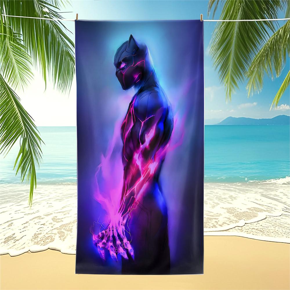 

Hot Marvel Studios Classic Logo Beach Towel Pool Towel Camping Towel,Ultra Soft Absorbent For Beach Swimming Camping Travel W40*H60(CM)