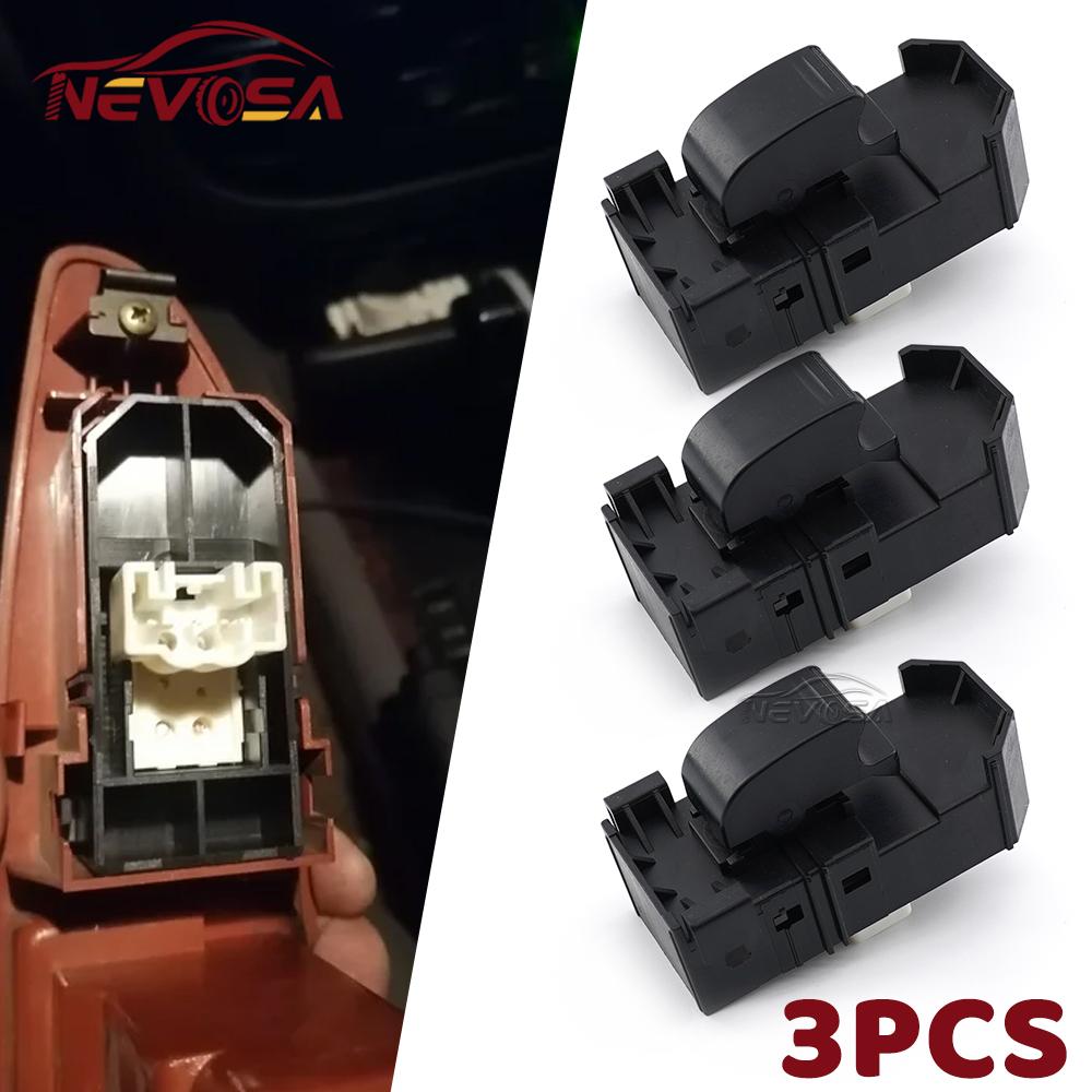 Master Switch For Toyota Land Cruiser 100 DOHC 4.7L 1998 1999 2000 2001 2002 Side Power Window Switch  84820-60130 84820-60120 3PCS Button
