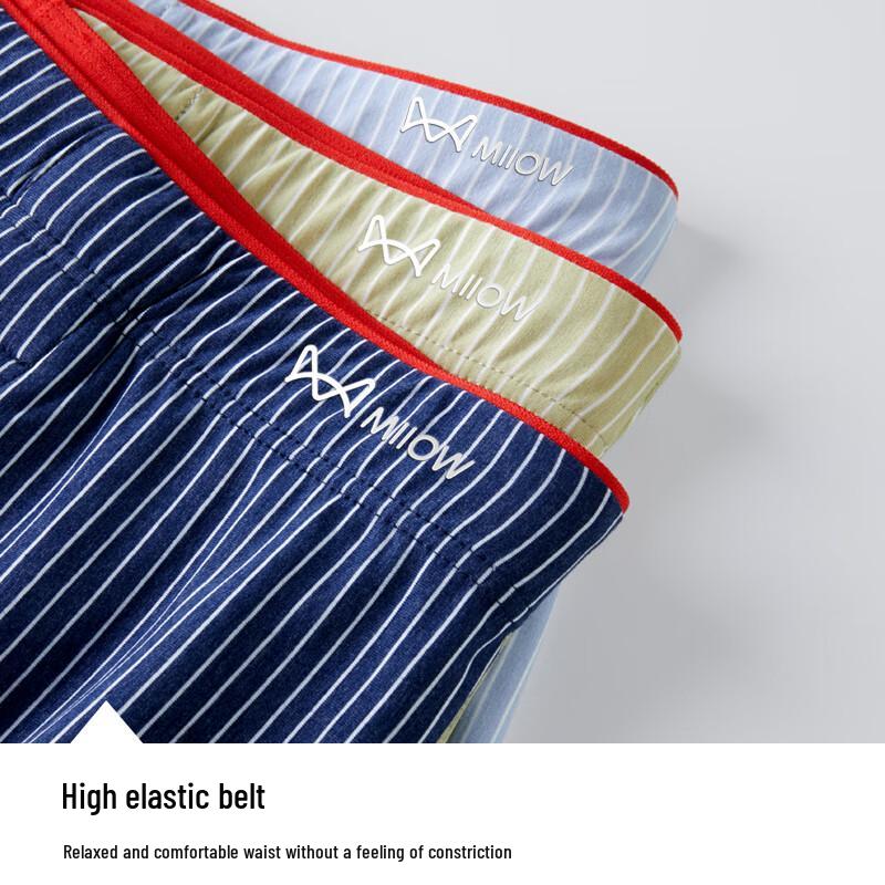 MaoRen Men's 60S Cotton Blend Boxer Briefs (2-Pack)