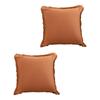 Solid Color Velvets Throw Pillow Case with Tassels Trim Bohemians Style for Living Room Decoration 18x18