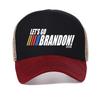 America Let’s Go Brandon Funny Unisex Women Baseball Cap Unisex Casual Adjustable Summer Mesh Breathable Hats