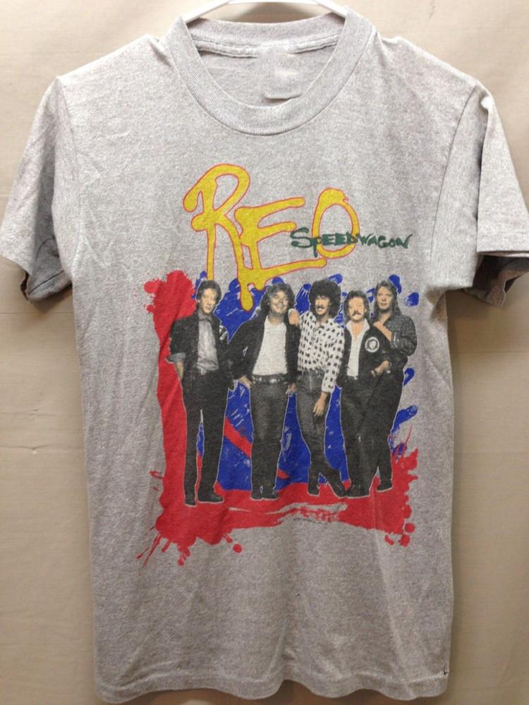 REO Speedwagon Gray Shirt Unisex Concert S5XL TR814 Unisex T-Shirt M