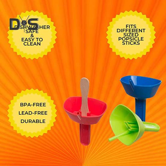 With Straw Ice Bar Holder Easy To Clean Practical No Sticky Messy Floors Popsicle Holder