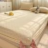 Spring/Summer A-Class Cotton-Like Fitted Sheet: Skin-Friendly, Non-Slip, Dustproof Mattress Protector
