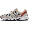 Gel-Sonoma 15-50 Comfortable Fabric Leather Low-Top Casual Running Shoes Unisex Sneaker Khaki Gray 1202A275-021