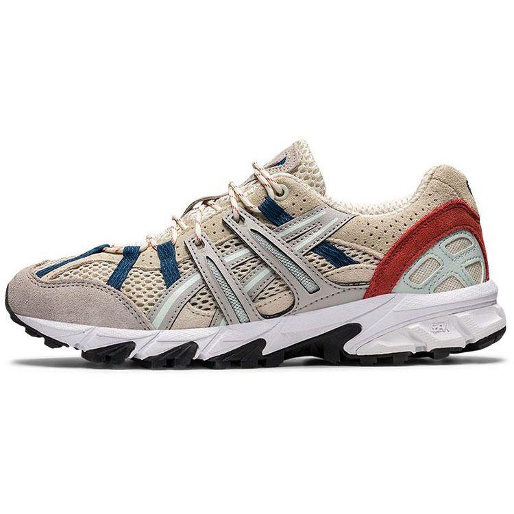 Asics Gel-Sonoma 15-50 Comfortable Fabric Leather Low-Top Casual Running Shoes Unisex Sneaker Khaki Gray 1202A275-021