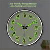 8 Inch Round Wall Clock Easy To Read Home Decor Clock Durable Wall Hanging Clock  for Bedroom