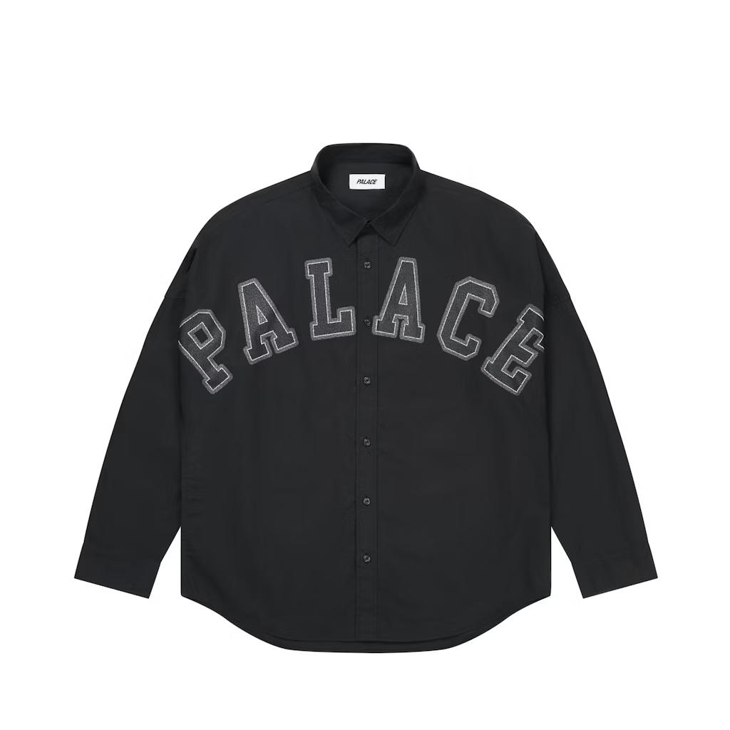 Palace Archy Shirt Black Unisex Tops P29SHT009