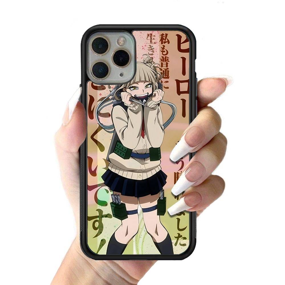 Himiko Toga Boku No Hero Academia Phone Case Silicone PC+TPU For For iPhone 11 12 13 14 15 16 Plus Pro Max Cover
