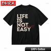 Unisexs Breathable Classic TShirt Bold Struggle Slogan Handwritten Artwork Tee Mujer Tees TShirts Saudi for Women TShirt Girls