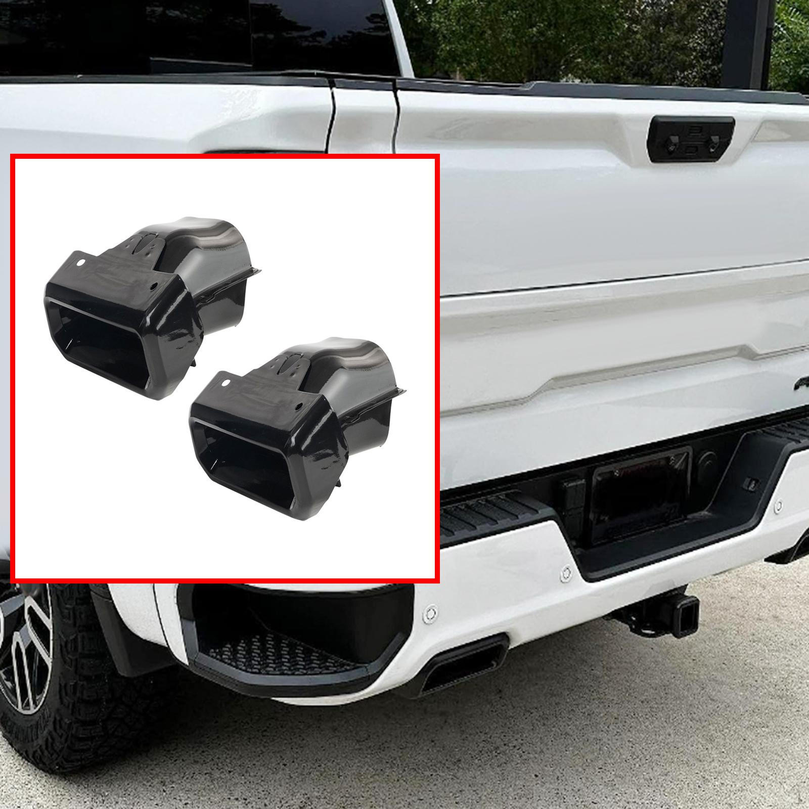 

2 шт., безель выхлопного патрубка для Silverado 1500