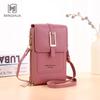 Mobile phone bag, women's crossbody bag, lightweight mini women's shoulder bag, touch screen