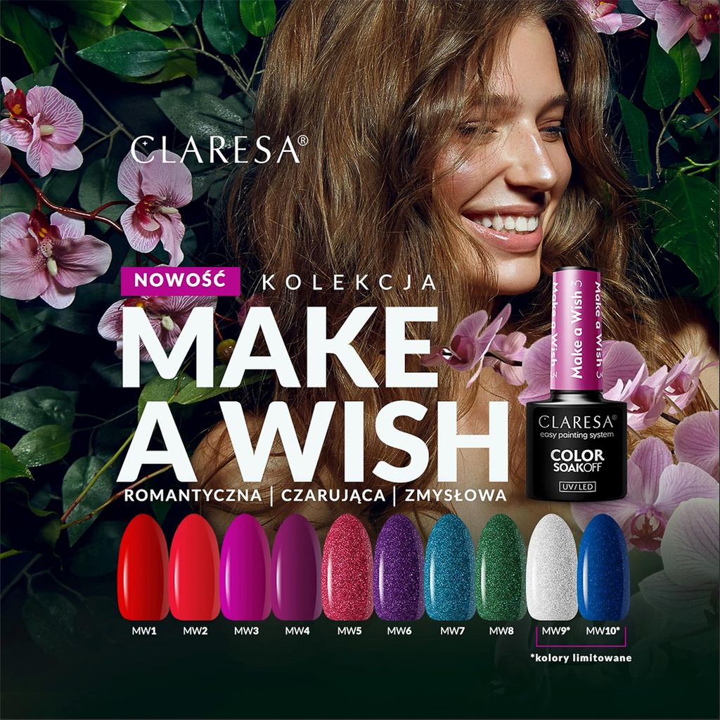 Claresa Lakier Hybrydowy Make A Wish 3 -5G