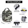 Camo Camouflage Isolierte Lunchtasche für Damen Kinder Auslaufsichere Lebensmittelboxen Thermische Lunchbox Tragetasche