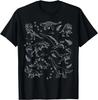 T-shirt Unisexe Cadeau Vintage Fossiles de Dinosaures