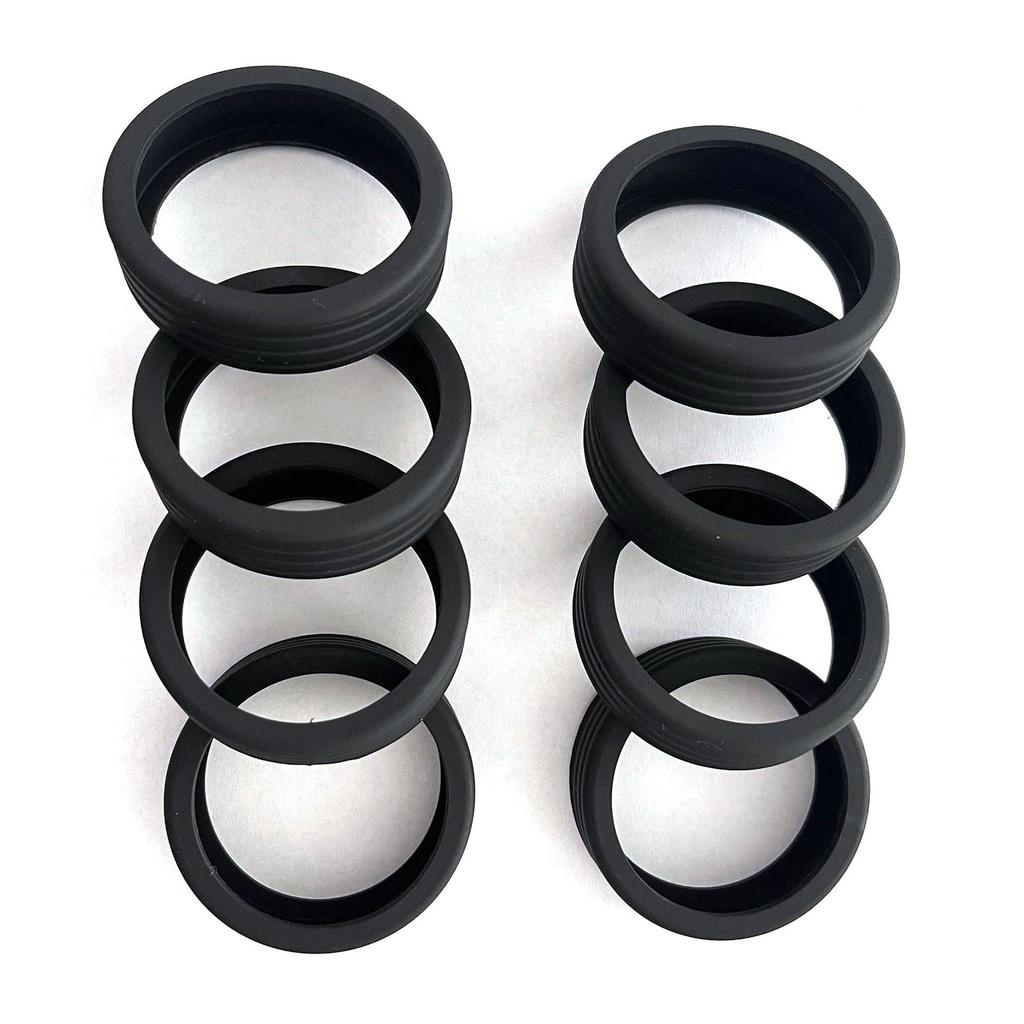 8Pcs Luggage Wheel Covers Carry On Suitcase Caster Wheels Protector Silicone Case Silent Noise