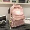 Schoolbag backpack men's simple and versatile high-value pain bag junior high school high school college student schoolbag large-capacity computer 