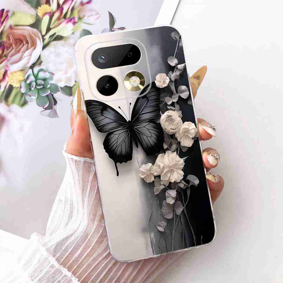 For Realme 16 Pro Plus 5G Case RMX5131 Bling Butterfly Silicone Phone Cases For Realme 16 Realme16 Pro+ Cover Shockproof Bumper