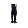 Emporio Armani FW23 Solid Color Logo Embroidered Cuffed Knit Sweatpants Men Bottoms Navy-Blue 8N1PT01JHSZ0920