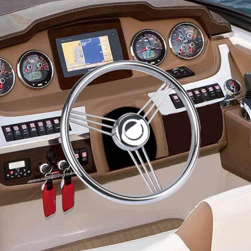 Extended Use Boat Steering Wheel Ergonomic Marine Steering Wheel Upgrades Fitting Various Vessels Including Speedboats