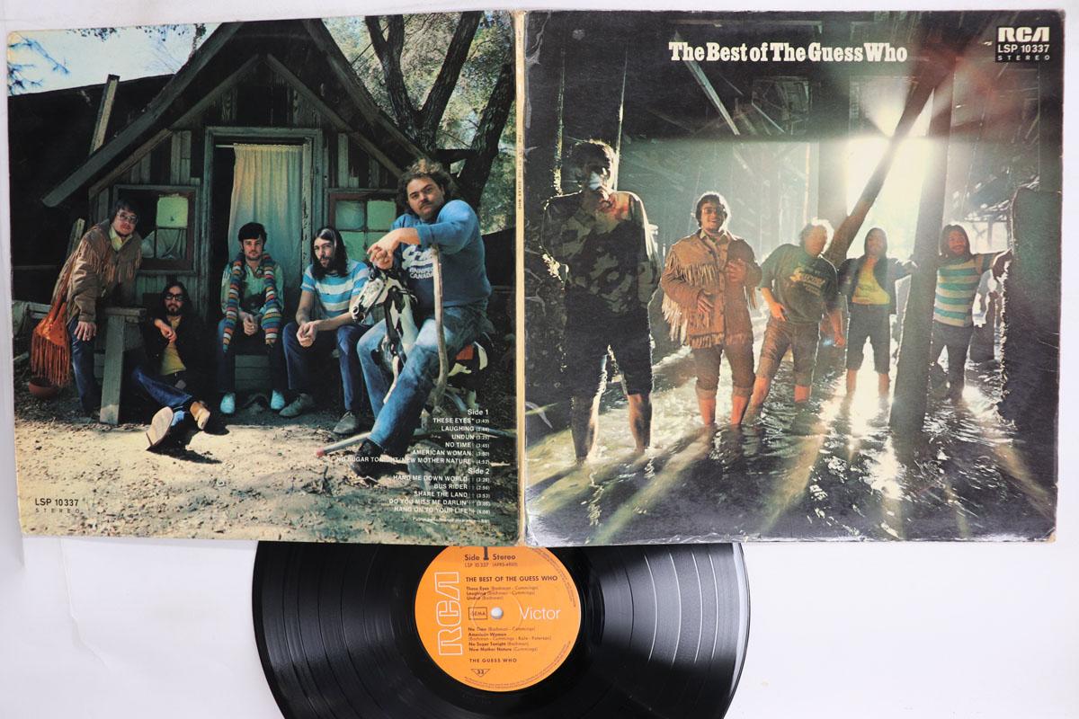 Виниловая пластинка GUESS WHO  Best Of The Guess Who LSP10337 RCA 1971 Германия Рок Б/у