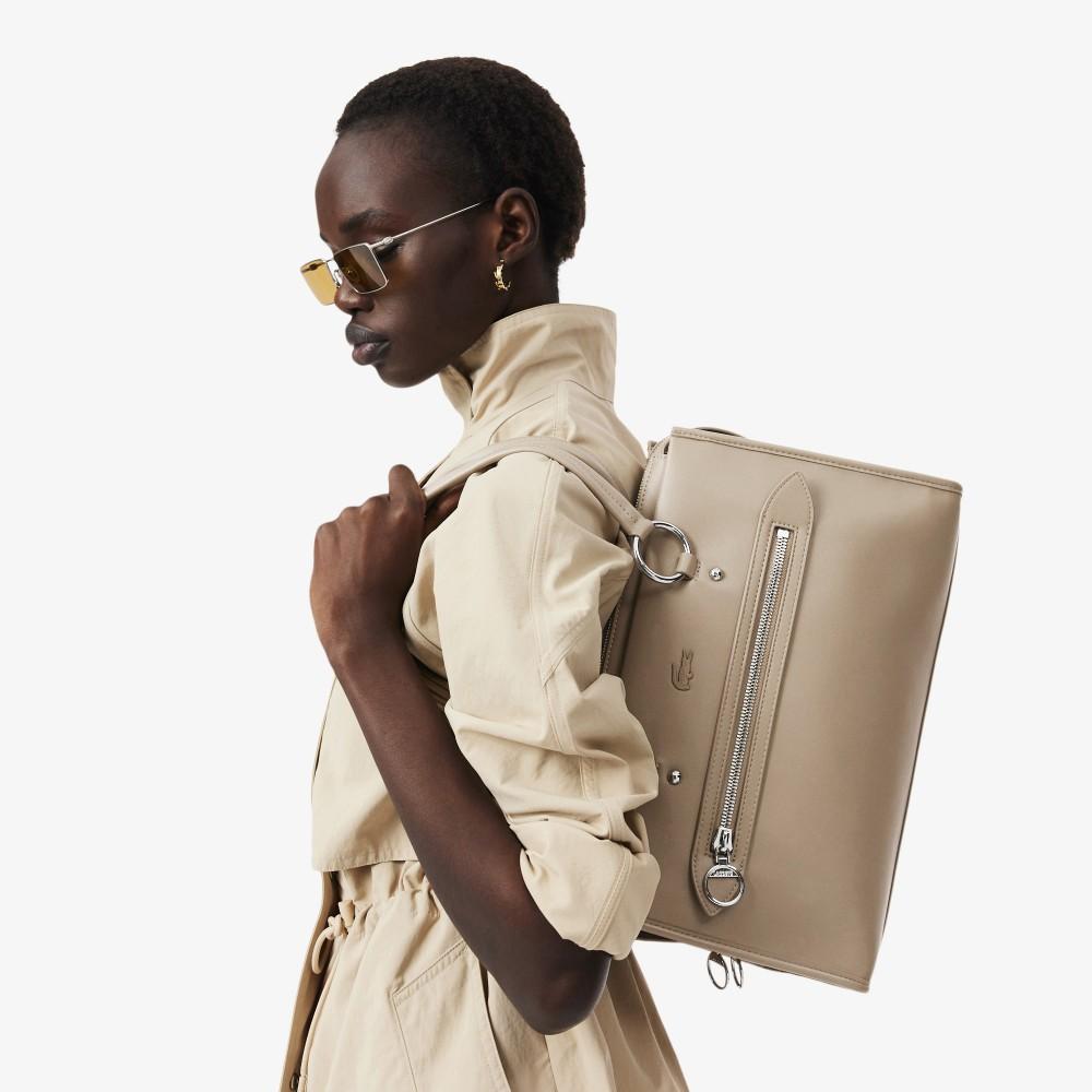 [lacoste] Women's Celis Medium Top Handle Bag NF5231A56GC87