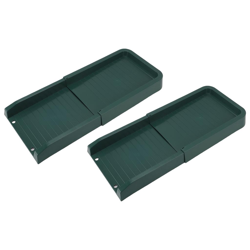 Rain Gutter Downspout Extension Weather Proof PP Rain Gutter Downspout Splash Block for Outdoor