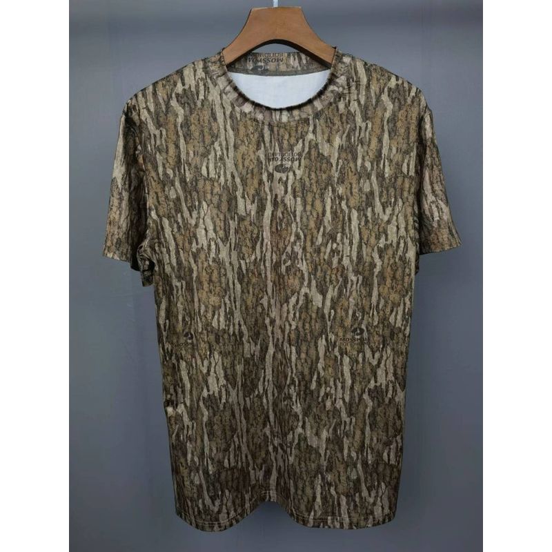 

Бионический камуфляж Короткий рукав Эластичный камуфляж Рыбалка Открытый воздух Camouflage bark 2XL