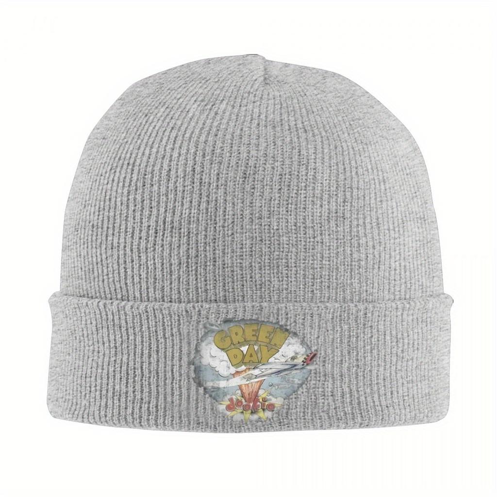 Saviors Tour Green Days Hats Autumn Winter Skullies Beanies Fashion Dookie Hip Hop Album Caps Men Women Acrylic Knitted Caps