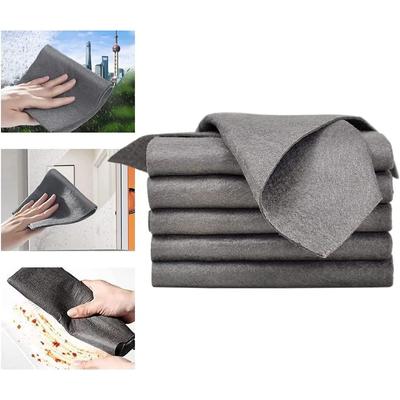 5Pcs Thickened Magic Cleaning Cloth,Microfiber Cleaning Cloths for Kitchen,Glass,and Car,Reusable and Washable with Lint-Free Properties - Ideal