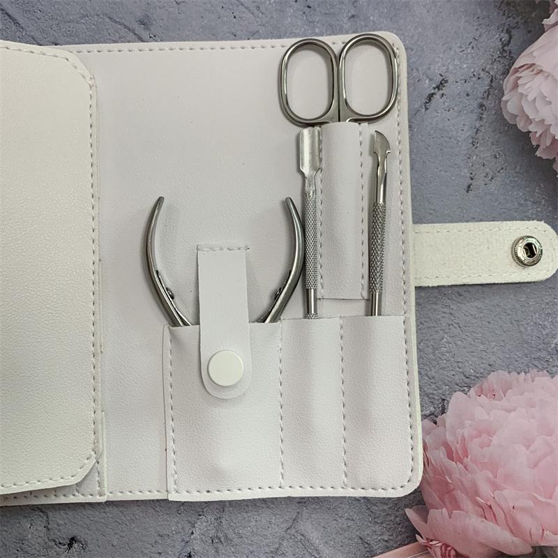 37 Positions Folding Nail Drill Bits Bag Portable Holder Diy Nails Art Tool Storage Soft Wallet Bags Manicure Accessories