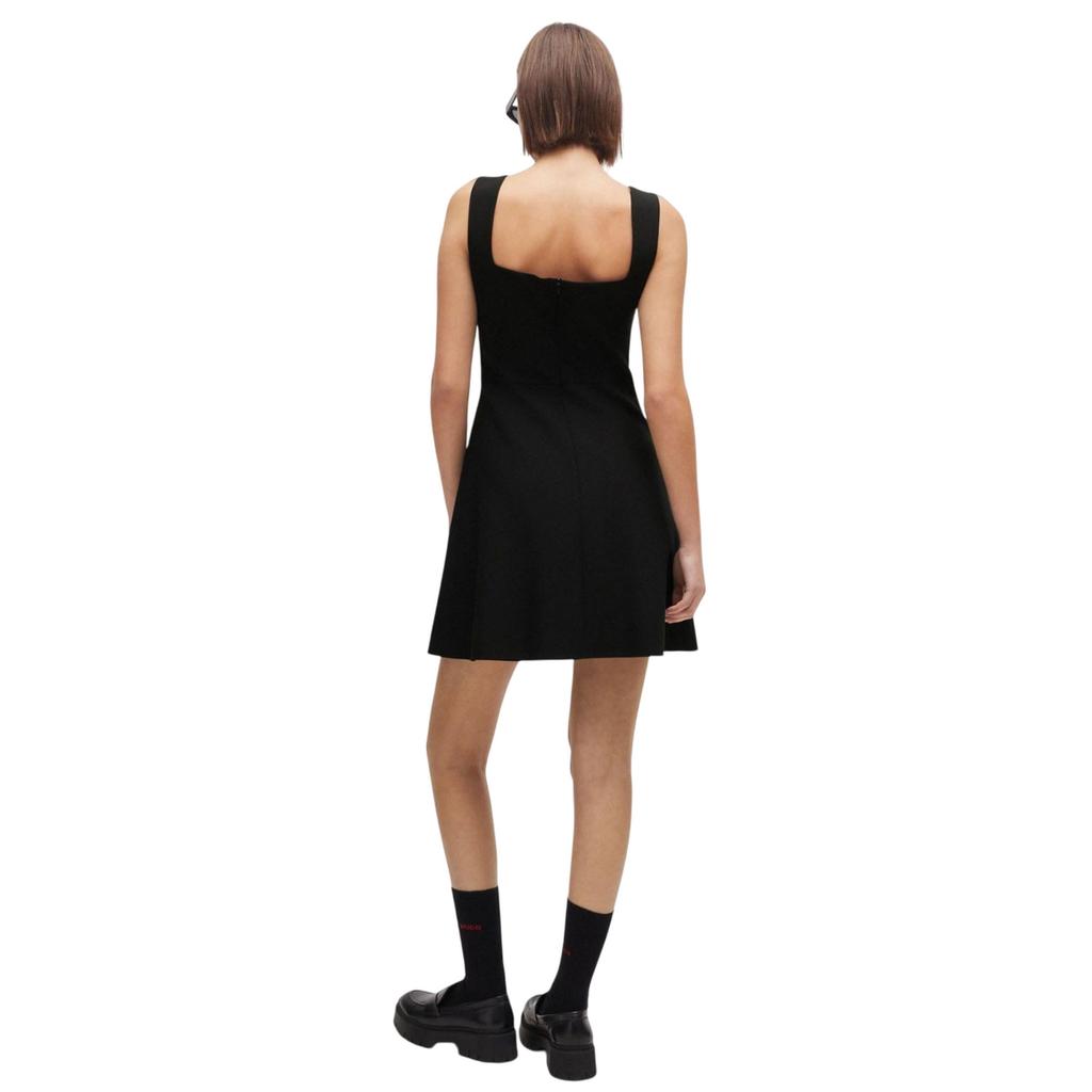 Hugo Womens/Ladies Kasanka Metal Logo Mini Dress
