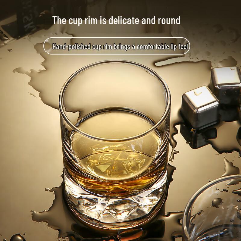 Handmade Crystal Whisky Glass - 300ml