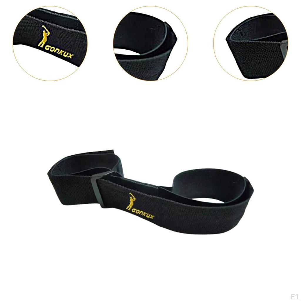 Golf Swing Trainer Aid Practice Tool Portable Practical To Forming Muscle Memory Elastic Band