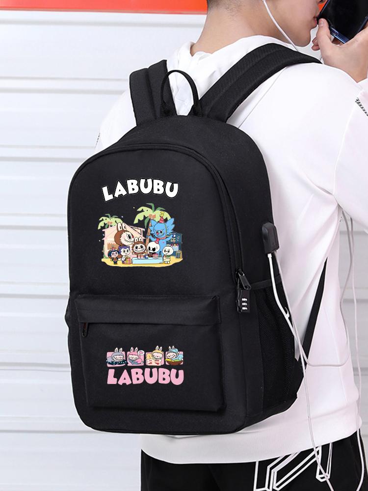 Canvas Printed Backpack Teenger Student Bookbag Boy Girl Large Capacity Waterproof Bagpack Men Women Travel Bag Kid Gift