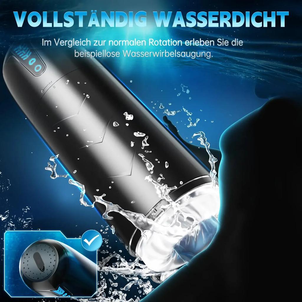 Automatic Sucking Male Mastubator Blowjob Vibration Masturbation Cup 3D Realistc Vagina Pocket Pussy Adult Sex Toys for Man