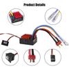 9IMOD 1060 RTR 60A ESC Brushed Electronic Speed Controller 2-3S LiPo Waterproof BEC 6V3A for 1/10 Axial SCX10 TRX4 TRX6 D90 HPI