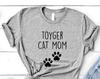 Toyger Cat Mom T-Shirt: Soft Touch Cat Lover Gift